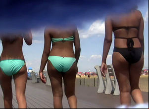 Beach hidden camera, i go after